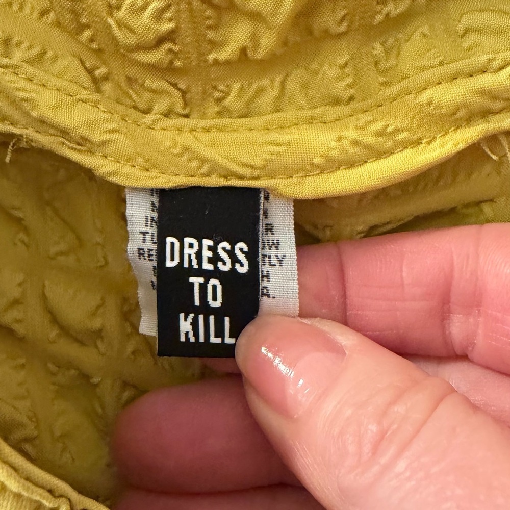 Dress To Kill Criss Cross Glamour Dress - Picture 5 of 7